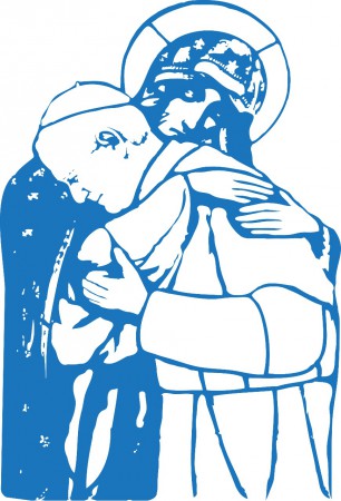 Panna Mária a Ján Pavol II